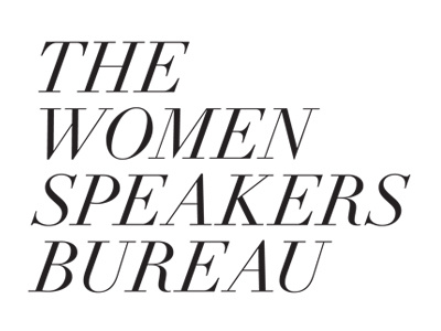 The Women Speakers Bureau italic modern women