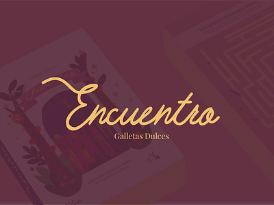 Encuentro - Cookies brand brand identity branding branding design cookie cookies packaging packaging design packagingdesign