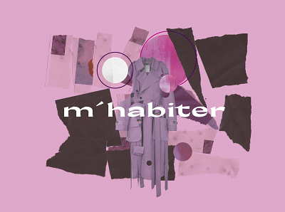 "M´habiter"- Collage composition artwork collage collage a day collage art collage digital collage maker collageart collages fashion texture