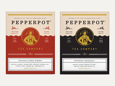 Pepperpot Tea Packaging