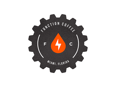 F/C Gear badge branding coffee espresso florida gear iconography identity logo miami packaging roasters