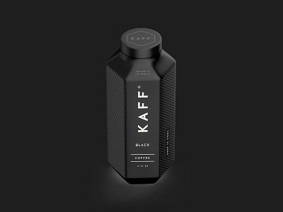 Kaff Coffee Bottles by Garage Design Studio on Dribbble