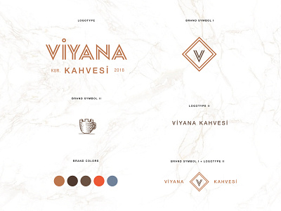 Viyana Kahvesi pt.2 beverage branding coffee design identity label logo packaging
