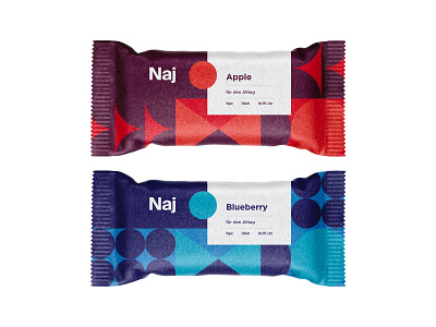 Naj Bar pt.1 bar branding design food identity label logo packaging snack wellness