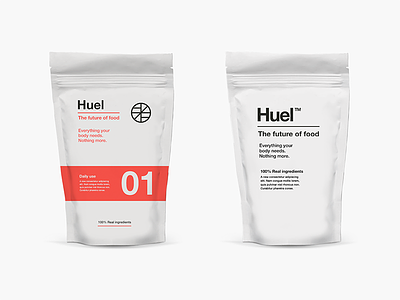Huel beverage branding food fuel future health logo packaging powder protein simplicity vitamin