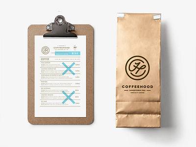 Coffeehood Menu & Bag