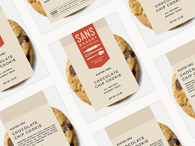 Sans Bakery pt.II artisan bakery branding gluten free logo nyc shop vegan