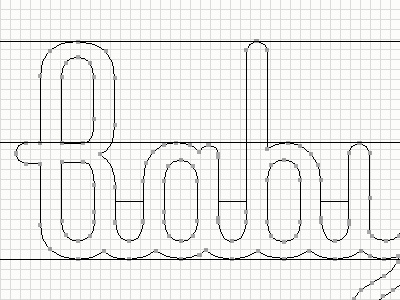 Baby... lettering baby font lettering logo progress typography