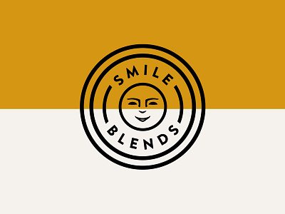 Smile Blends pt.1.1 badge branding gluten free logo nutritional yeast seasoning spice vegan
