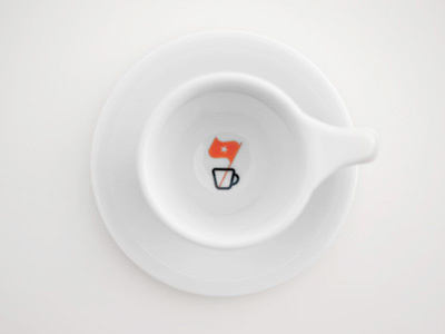 Er Cup beverage cafe coffee cup drink dripp espresso espresso republic flag food identity logo mug packaging republic simplicity tea