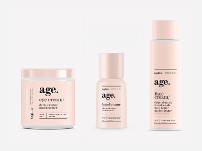 Age antiaging branding cosmetic identity logo packaging skincare skpackaging18