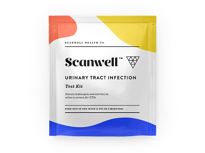 (WIP) Scanwell bag branding design health identity infection kit logo packaging skpackaging18 startup test