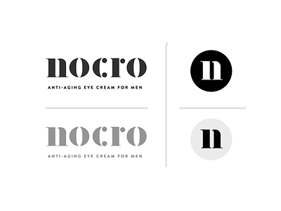 Nocro pt.1 anti aging anti aging badge branding cosmetic design exploration identity illustration label logo man men san francisco skincare startup typography