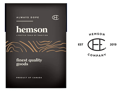 Hemson pt1 botanic brand branding canada cannabis cbd design flowers identity lifestyle logo outdoors packaging startup toronto typography weed