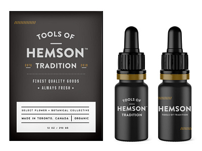 Hemson Pt2 botanic brand branding canada cannabis cbd design flowers identity lifestyle logo outdoors packaging startup toronto typography weed