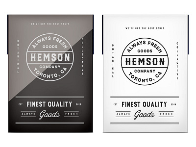 Hemson pt3 botanic brand branding canada cannabis cbd design flowers identity lifestyle logo outdoors packaging startup toronto typography weed