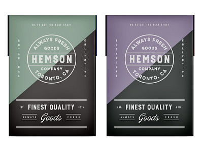 Hemson pt3.2 botanic brand branding canada cannabis cbd design flowers identity lifestyle logo outdoors packaging startup toronto typography weed