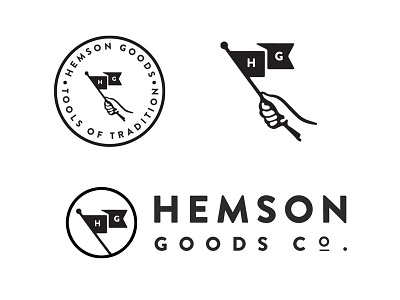 Hemson Pt.4 badge branding canada cbd design flag goods icon identity illustration logo process timelapse video weed youtube