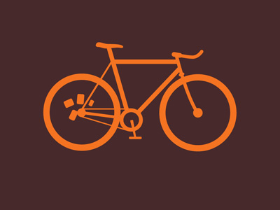 Fixie bicycle bike dripp espresso republic fixed fixie icon iconography illustration