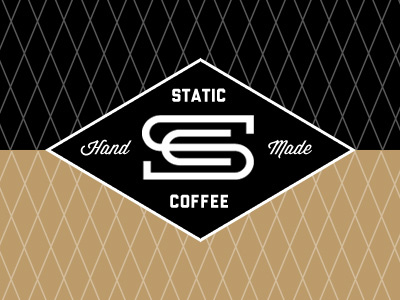 Static Coffee classic dripp espresso espresso republic font hand made coffee logo monogram slabserif typography