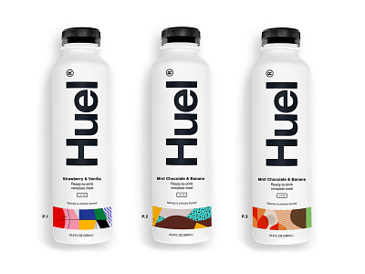 Pattern Exploration for Huel bottle branding branding design design drink easy food food and drink identity logo london packaging pattern replacement startup startups uk wellness