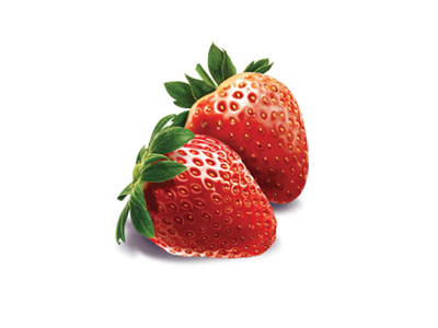 Strawberry cake food illustration package packaging photo realistic strawberry swissy