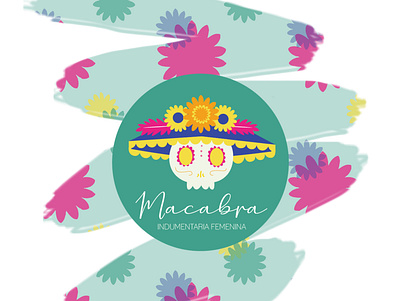 Logo MACABRA branding design emprendimiento illustration indumentaria logo logotipo