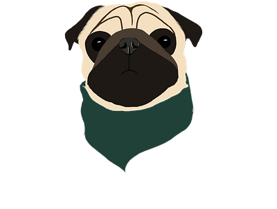 Pipo militante dog dog art dog illustration draw illustration wacom