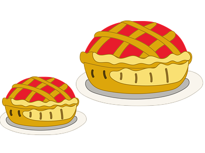 cute pie 01 bakery cake cartoon cooking cute delicious design dessert food homemade icon illustration isolated pastry pie slice sweet tasty traditional vector