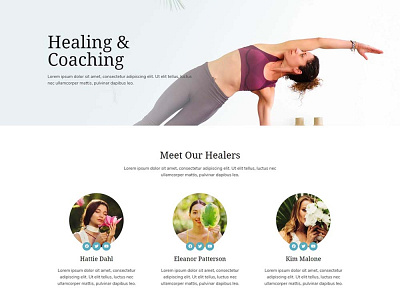 healing 1 branding ui ux web