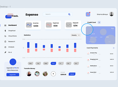 Expenso Dashboard