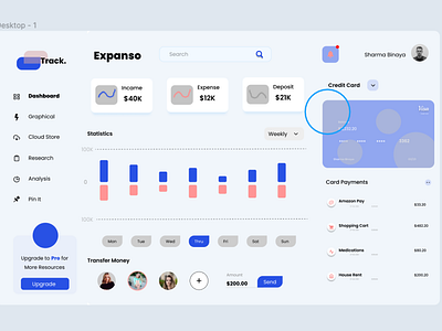 Expenso Dashboard