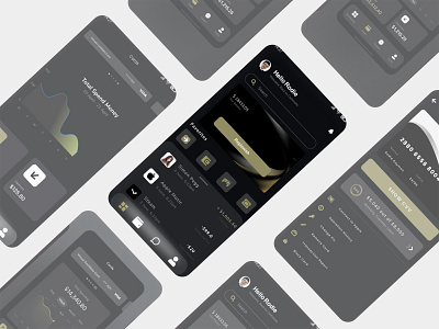 Mobile Dashboard Concepts by SHARMA BINAYA on Dribbble