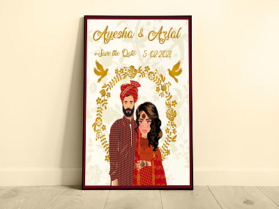 Indian/Pakistani Wedding Card