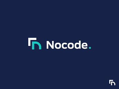 NoCode Logo brand branding coding coding logo development icon logo logos nocode nocode tools symbol
