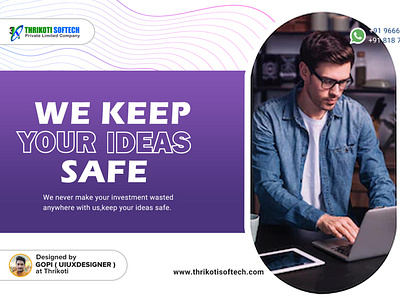 WE KEEP YOUR IDEAS SAFE