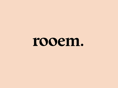 rooem. Branding art direction brand design branding branding and identity branding design design interiorbrand logo logo design logotype onlineshop typography webdesign webshop wordmark