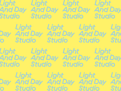 Light And Day Studio branding branding design corporate design creative duo design logo logo design pastel colors photography design pop retro