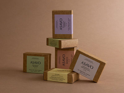 ASAVO artdirection bodycare branddesign branding natural cosmetics packaging packagingdesign setdesign setstyling soap design soap packaging