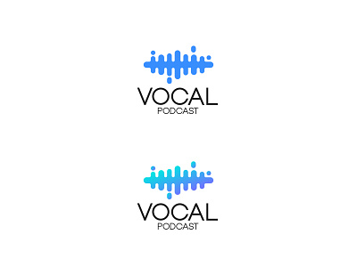 Vocal Podcast Logo Design