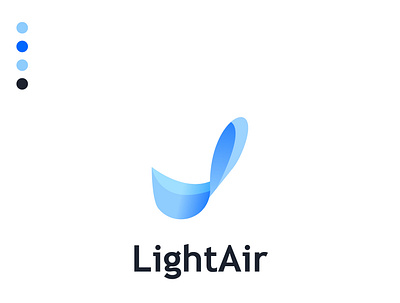 LightAir Logo Design logo logodesign minimalist logo