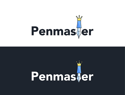 Penmaster Logo design graphic design logo logodesign minimalist logo