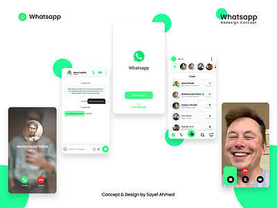 Whatsapp App Ui Redesign