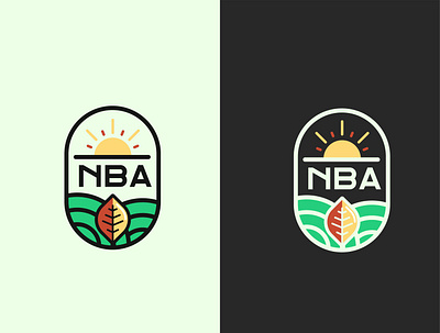 NBA Logo Design agro agrologo branding logo logodesign minimalist logo vintagelogo