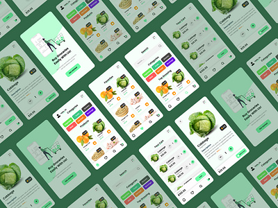 Grocery App UI design