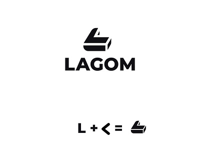 Lagom Logo Concept branding logo logodesign minimalist logo