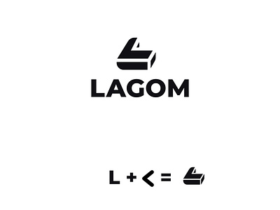 Lagom Logo Concept branding logo logodesign minimalist logo