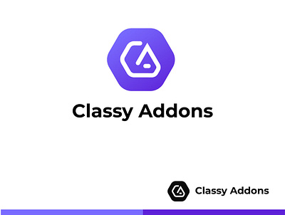 Classy Addon Concept logo for elementor plugin branding design elementor graphic design logo logodesign logodesigner minimalist logo plugin