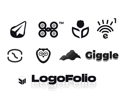 LogoFolio V-2 branding bundle folio logo logo package logodesign logofolio minimalist logo