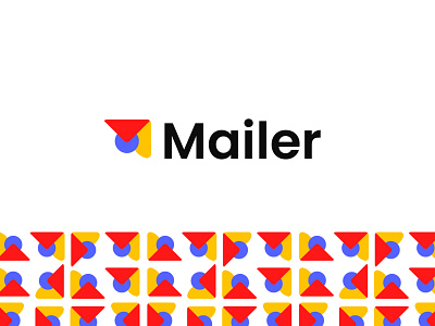 Mailer Logo Design branding colorful creative design geomatric geomatric logo graphic design logo logodesign mail minimal minimalist logo modern modern logo shape shape logo vector